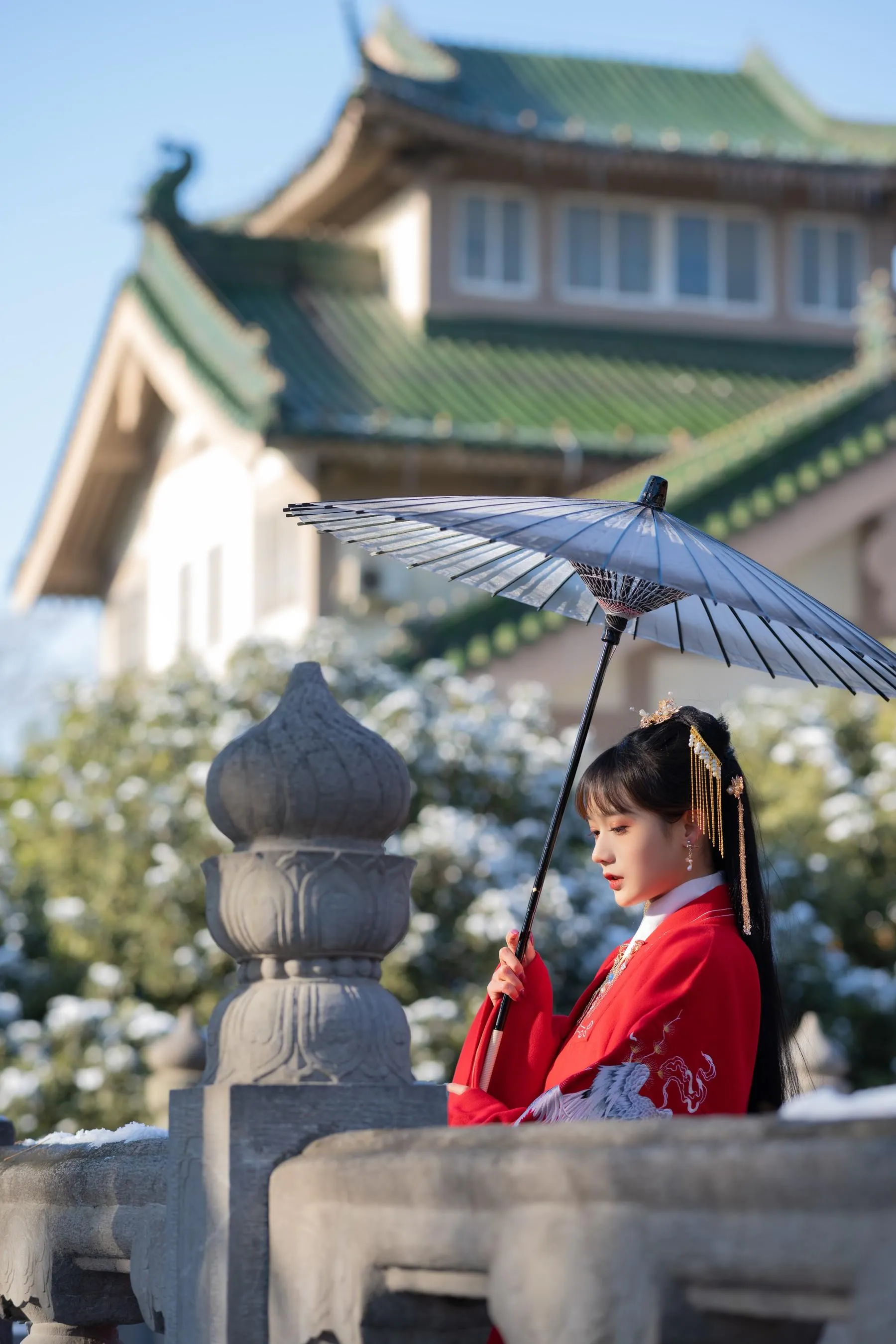 [艺图语] 2022.06.18 深宫雪 兔子Zzz不吃胡萝卜 [28P]插图9